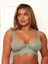 Kaitlin Bralette: Basil Green