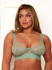 Kaitlin Bralette: Basil Green