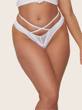 Aspen Thong: Ice White