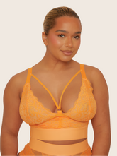 Gia Bralette: Sunburst Orange