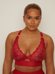 Julisa Bralette: Raspberry Red