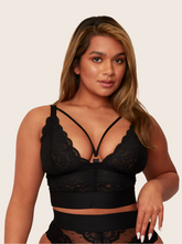 Gia Bralette: Midnight Black