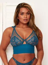Morgon Bralette: Blue Coral