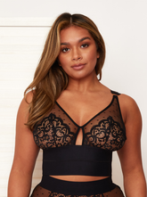 Morgon Bralette: Midnight Black