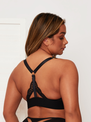 Bralette Daphne: Midnight Black