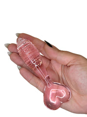 Granat Sercowy: Różowe Szkło