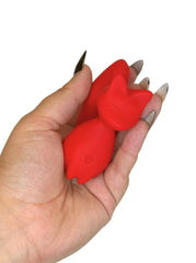 Foxy Playmate: Flushed Red