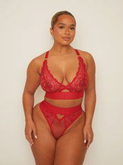 Julisa Bralette: Raspberry Red