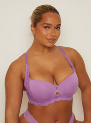 EZ-T Lace Bra: Ametyst