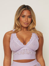 Francine Bralette: Soft Lavender
