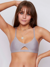 Braletka Harley: srebrno-szara