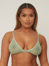 Bralette Indie: Basil Green