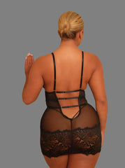 Sukienka Kanika: Onyx Black