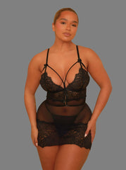 Sukienka Kanika: Onyx Black