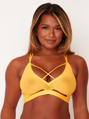 Logan Bralette: Orange Crush