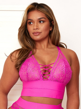 Bralette Maya: Żywy fiolet