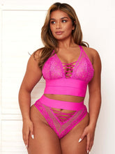 Zestaw Maya Bralette & Brief: Vibrant Purple