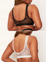 Duo Lace Crop Bralette