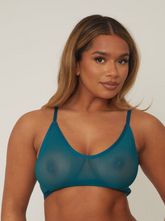 Nico Bralette: Blue Coral