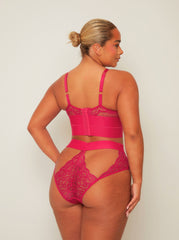 Victoria Bralette: Bardzo wiśniowa