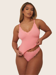 Blair Bralette: Coral Pink