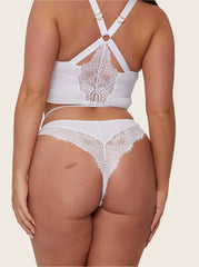 Aspen Thong: Ice White