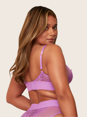 Abigail Bralette: Amethyst Orchid
