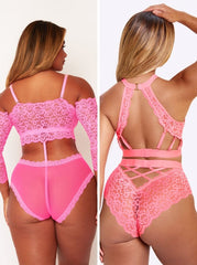 Tutti Threesome: Neon Rose