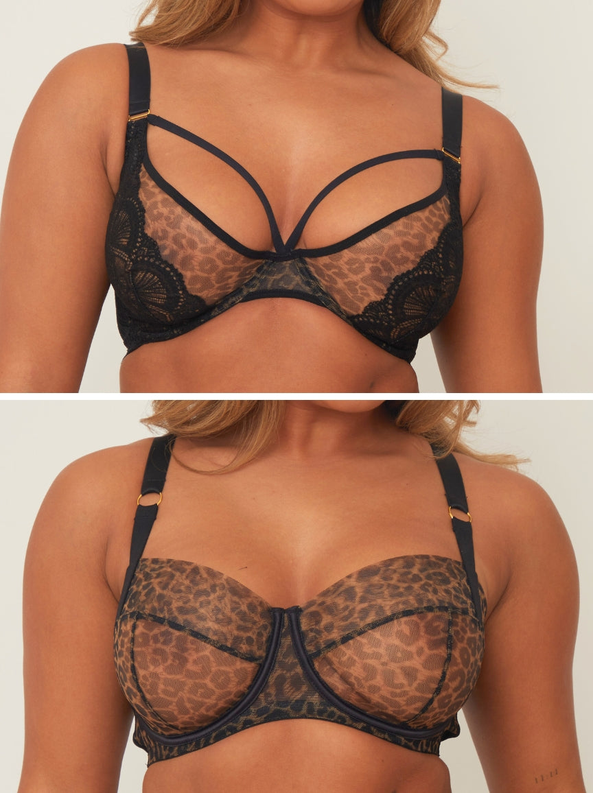 Zestaw Wild Bra: Wild Leopard