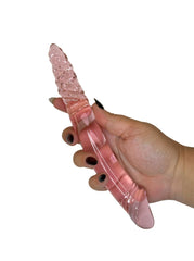 Długie i śliskie: Różowe szkło