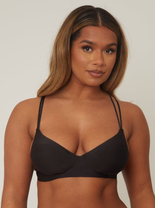 Frankie Bralette: Jet Black