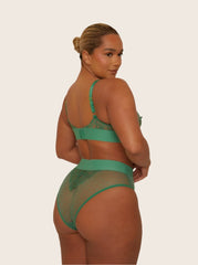 Abigail Bralette: Amazon Green