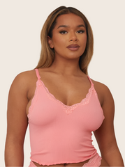 Blair Bralette: Coral Pink