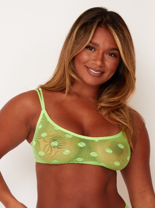 Drew Bralette: Apple Green