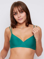 Frankie Bralette: Forest Green
