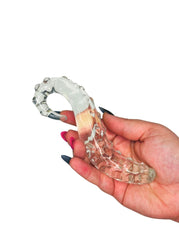 Pantofelek szklany: Przezroczyste szkło