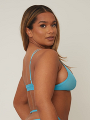 Bralette Indie: Aqua Blue