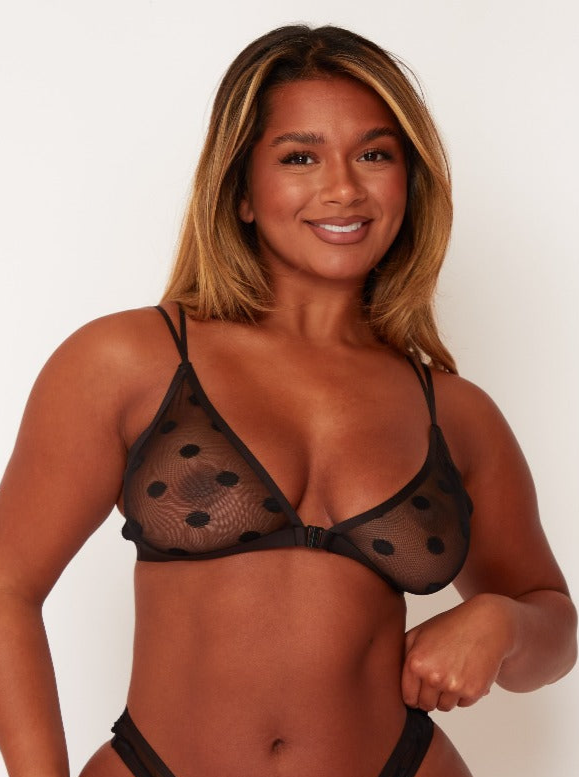 Bralette Indie Spot: Jet Black