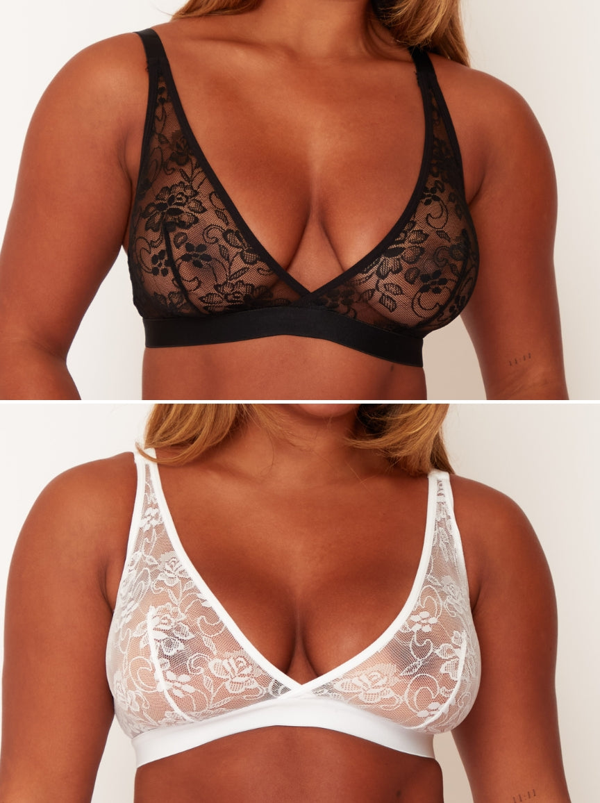 Bralette koronki Duo (2 szt.)