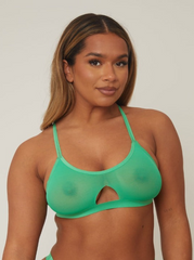 Sunnie Bralette: Fern Green