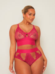 Victoria Bralette: Bardzo wiśniowa