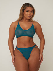 Nico Bralette: Blue Coral 